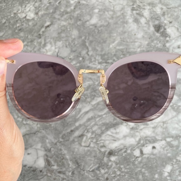 Stella and Dot Cat Eye Hello Sunshine Sunglasses "Wesley" with case - Picture 6 of 15